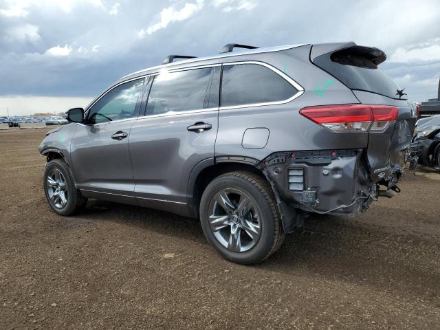  TOYOTA HIGHLANDER 2018 Сірий