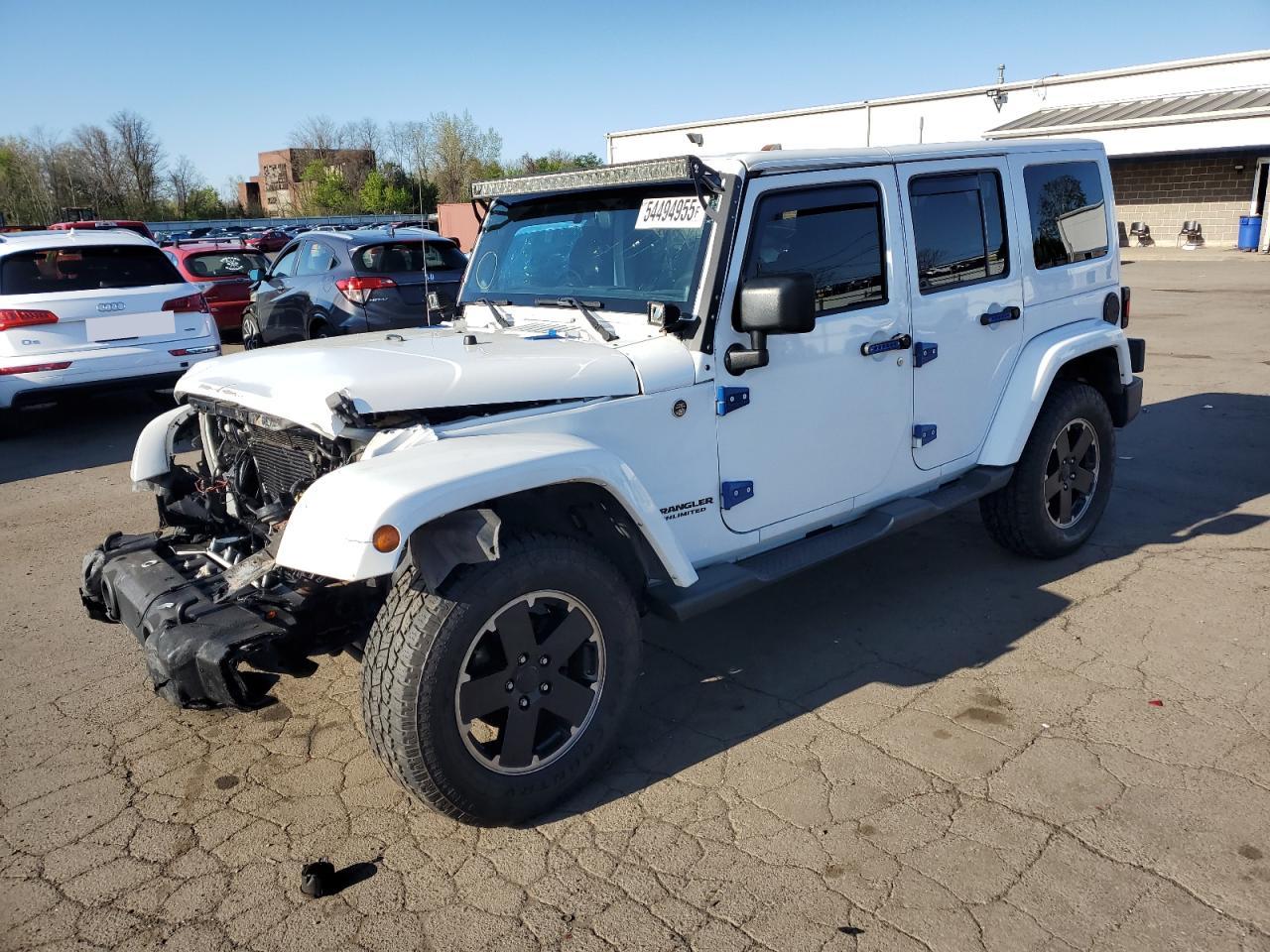 2012 Jeep Wrangler Unlimited Sahara for Sale in New Britain, CT - Front End