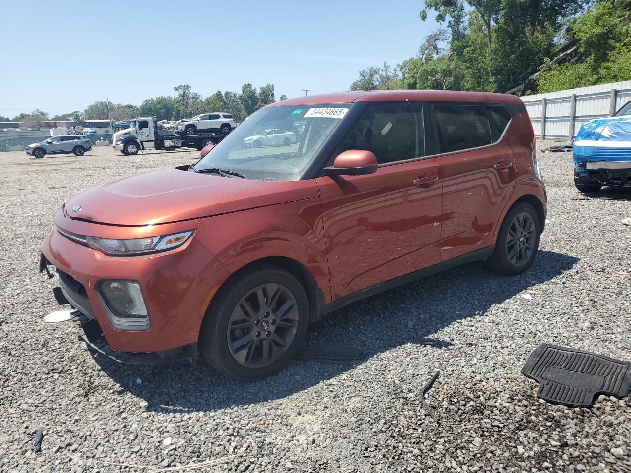 2021 Kia Soul Lx за продажба в Riverview, FL - Side