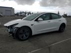 2021 Tesla Model 3  na sprzedaż w Rancho Cucamonga, CA - Front End