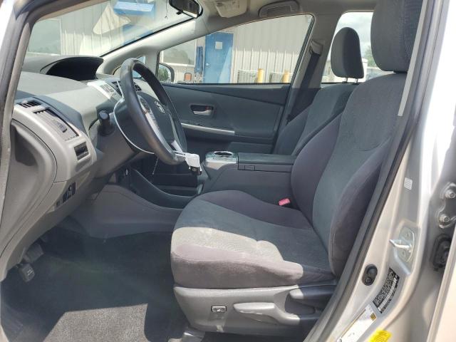  TOYOTA PRIUS 2012 Сріблястий