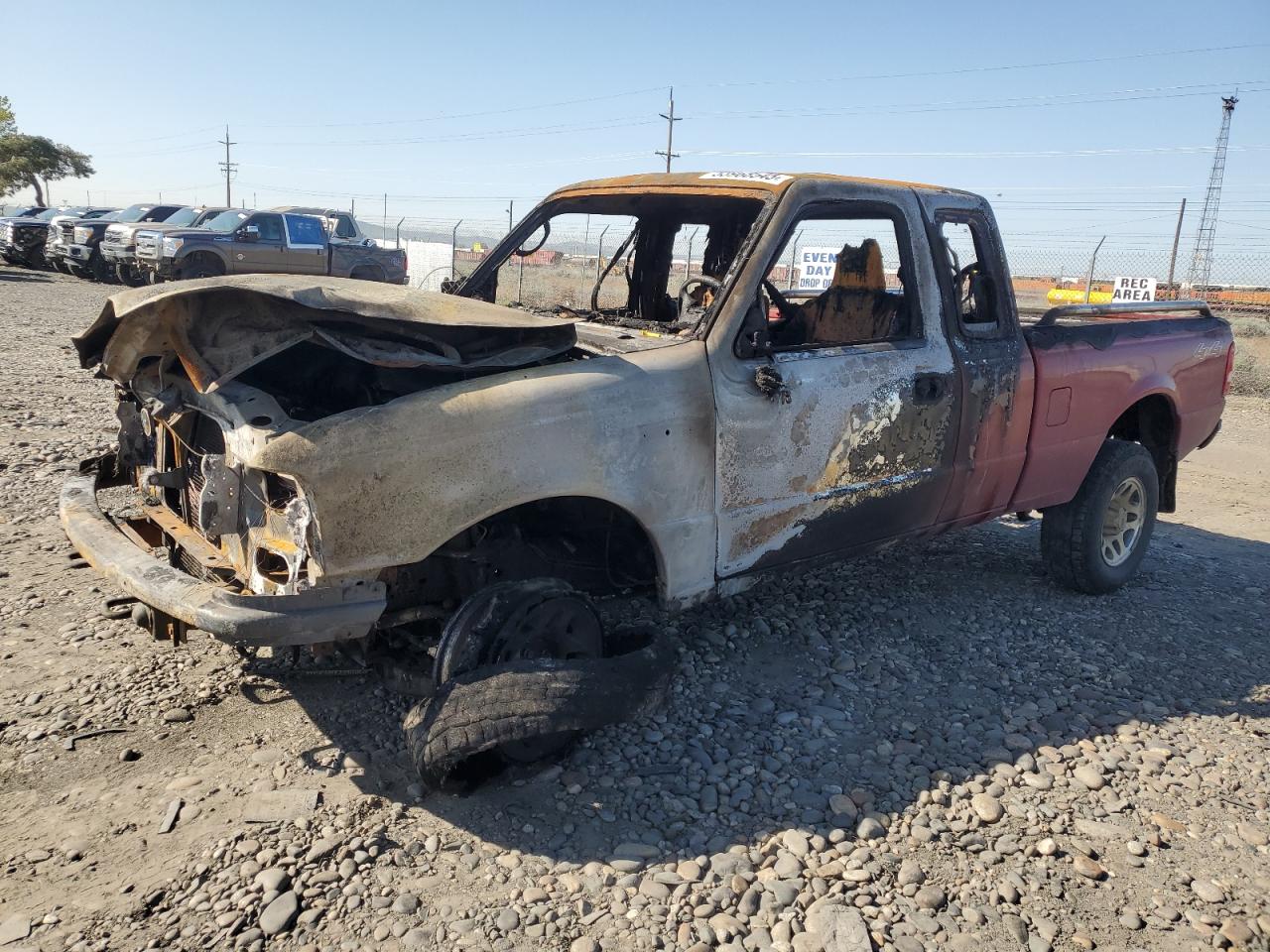 2010 Ford Ranger Super Cab იყიდება Pasco-ში, WA - Burn