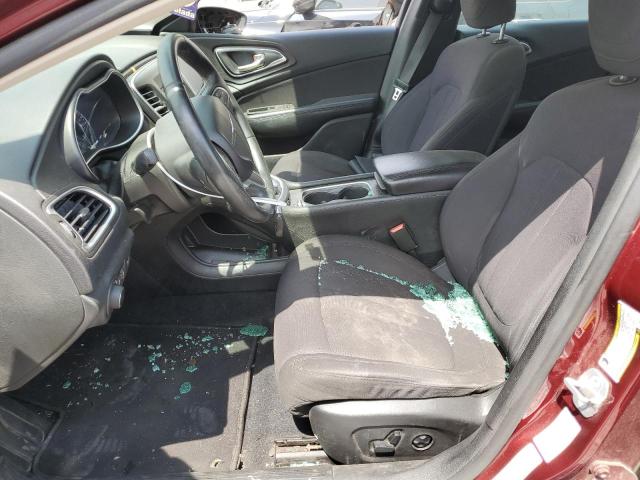  CHRYSLER 200 2015 Бордовый