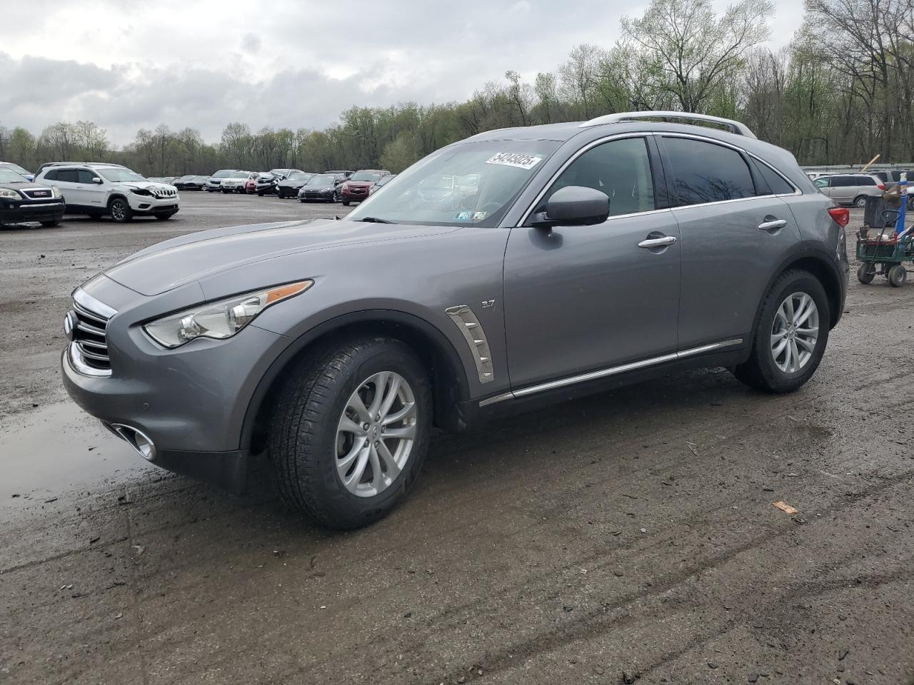 2015 Infiniti Qx70  იყიდება Ellwood City-ში, PA - Side