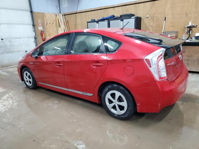  TOYOTA PRIUS 2015 Красный
