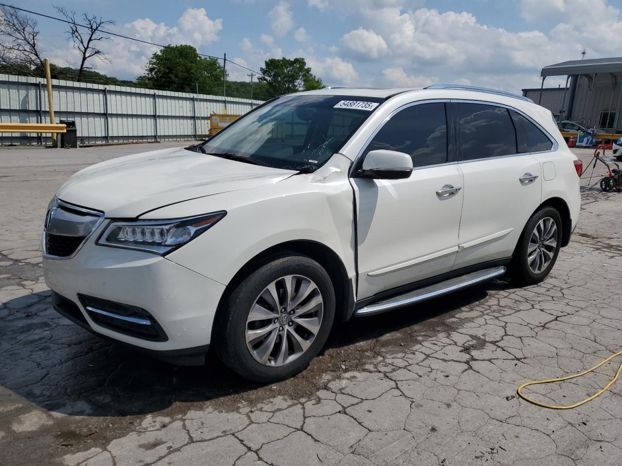 2014 Acura Mdx Technology zu verkaufen in Lebanon, TN - Front End