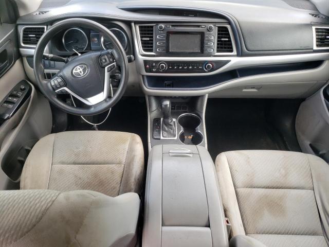  TOYOTA HIGHLANDER 2017 Czarny