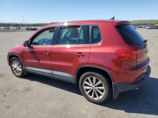  VOLKSWAGEN TIGUAN 2014 Czerwony
