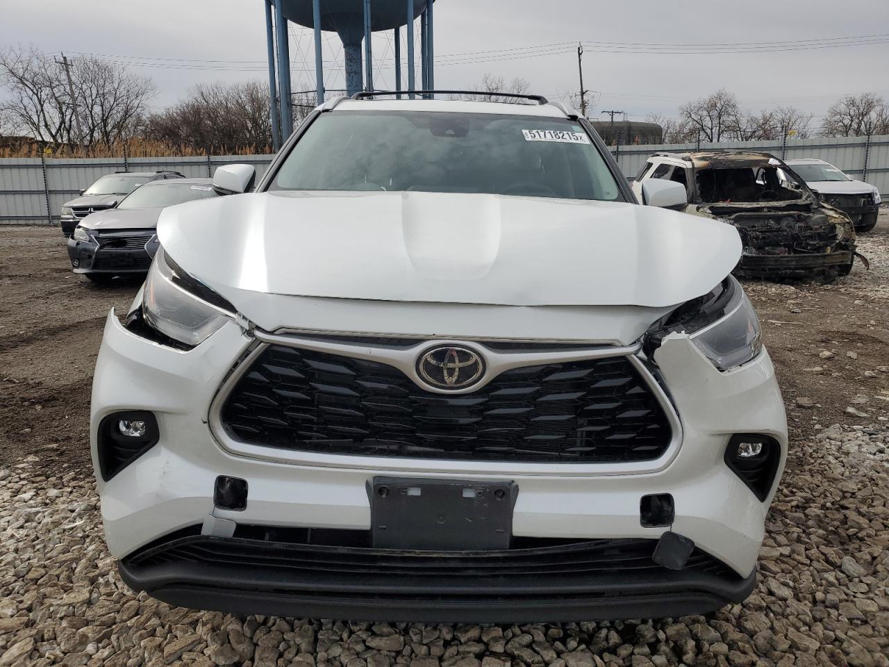2022 Toyota Highlander Xle VIN: 5TDGZRBH0NS254176 Lot: 51718215