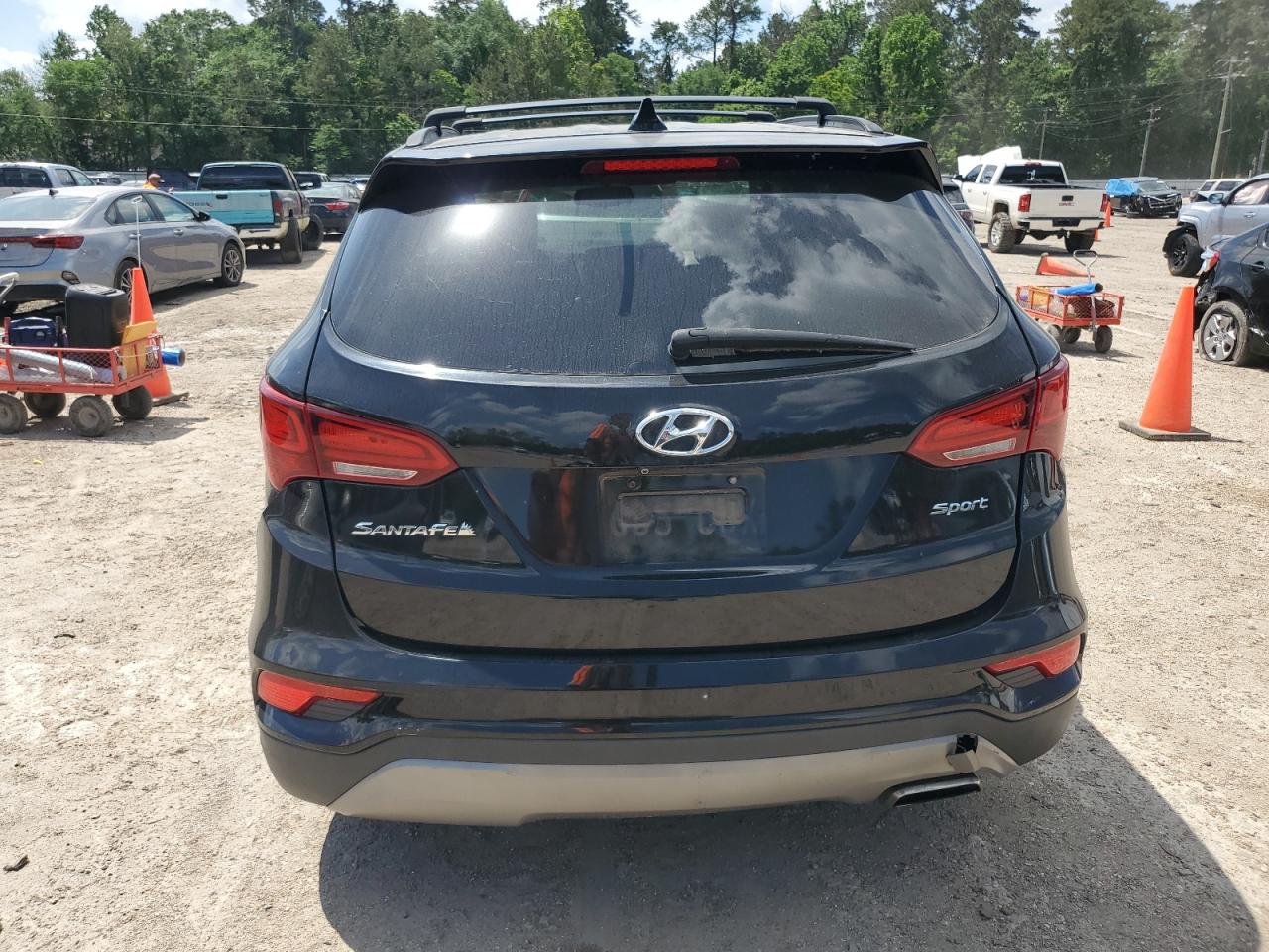2017 Hyundai Santa Fe Sport VIN: 5XYZU3LBXHG431705 Lot: 55163375