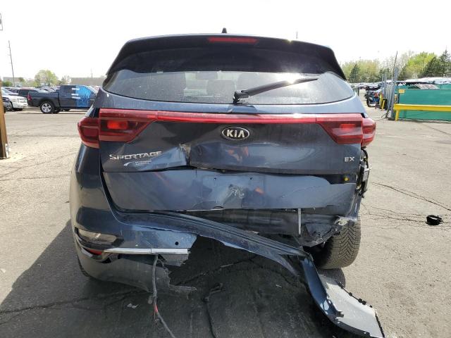  KIA SPORTAGE 2020 Синий