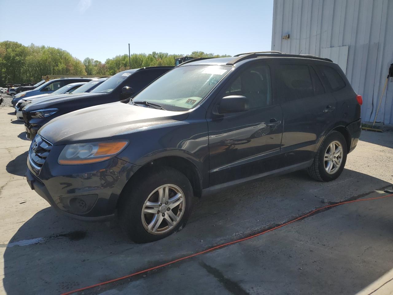 2011 Hyundai Santa Fe Gls იყიდება Windsor-ში, NJ - Rear End