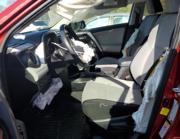  TOYOTA RAV4 2017 Czerwony