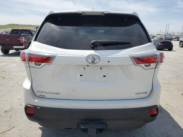  TOYOTA HIGHLANDER 2015 Белы