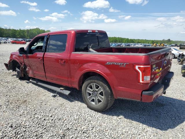  FORD F-150 2016 Красный