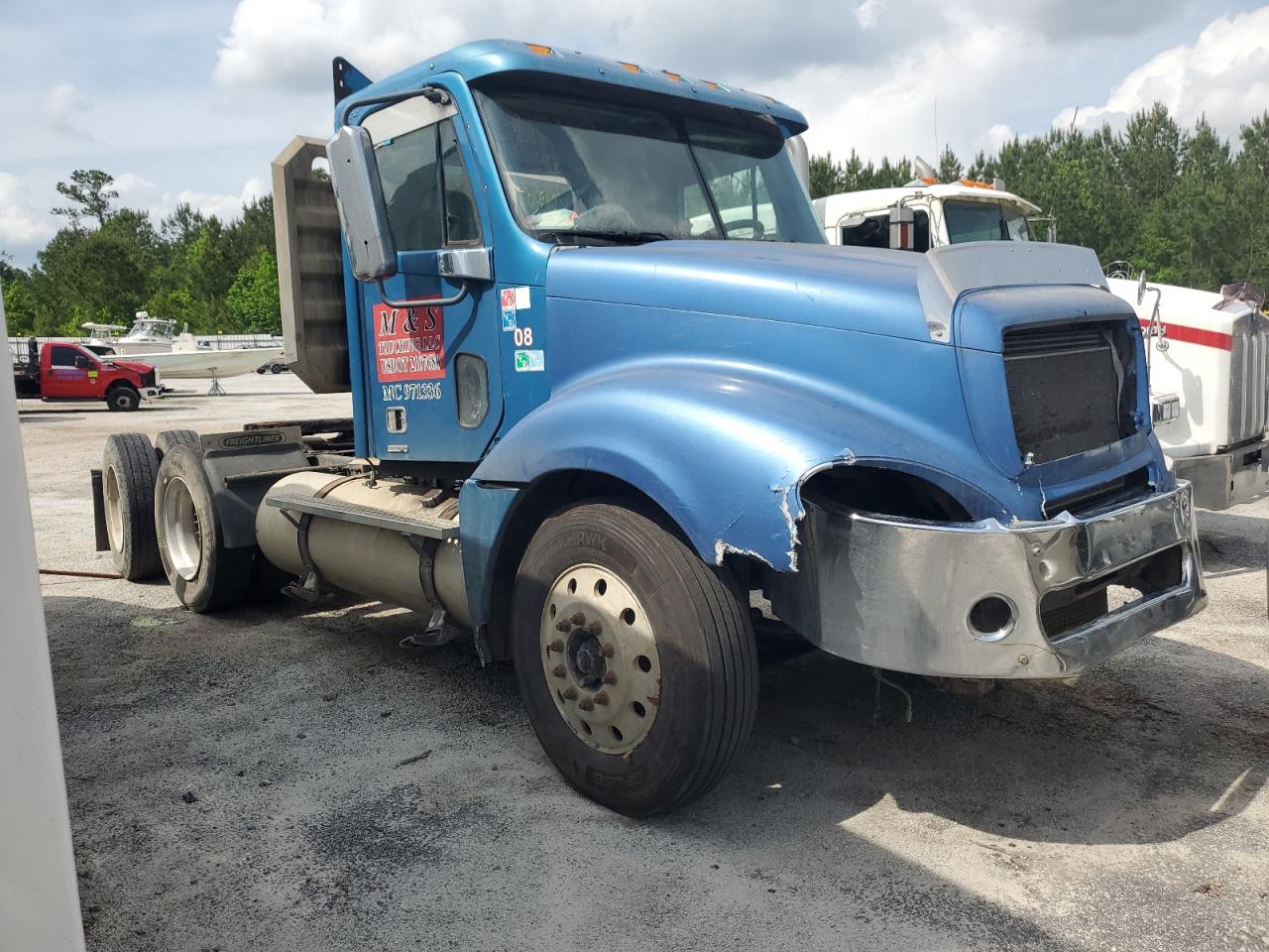 2007 Freightliner Columbia 120 Semi Truck იყიდება Harleyville-ში, SC - Front End