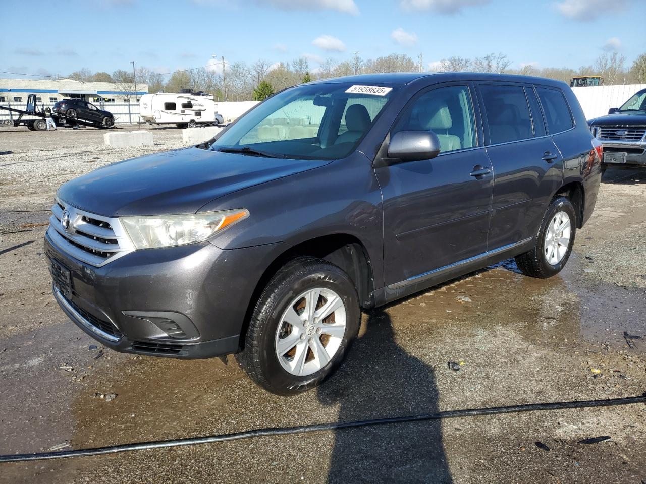 2013 Toyota Highlander Base на продаже в Louisville, KY - Hail