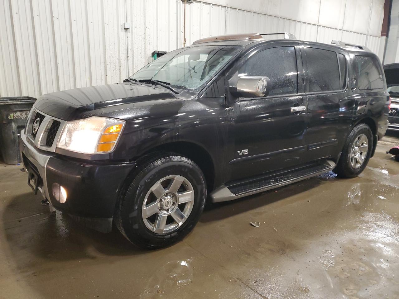 2007 Nissan Armada Se продається в Franklin, WI - Front End