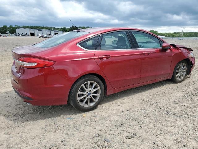 Седани FORD FUSION 2017 Бордовий