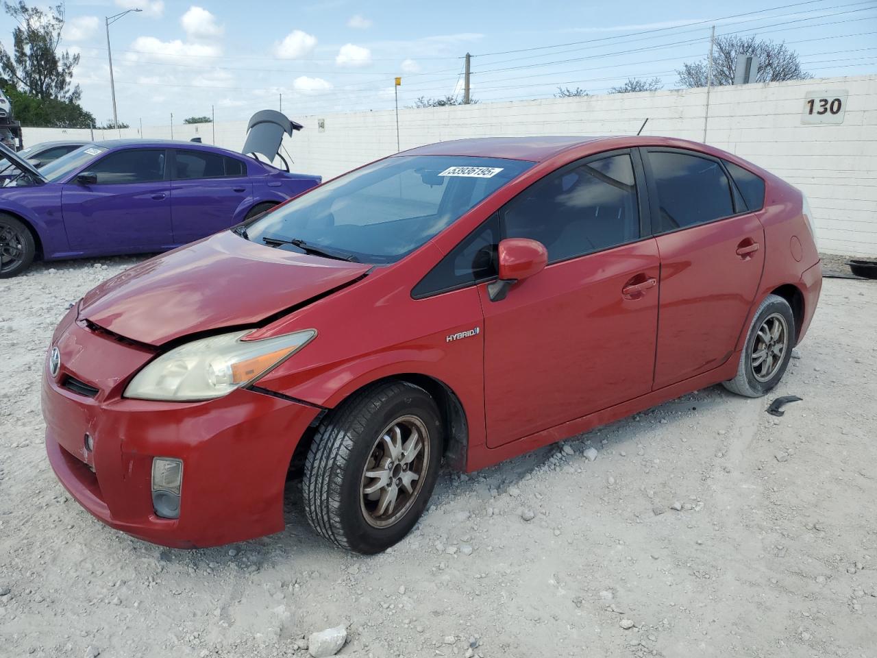2010 Toyota Prius de vânzare în Homestead, FL - Front End