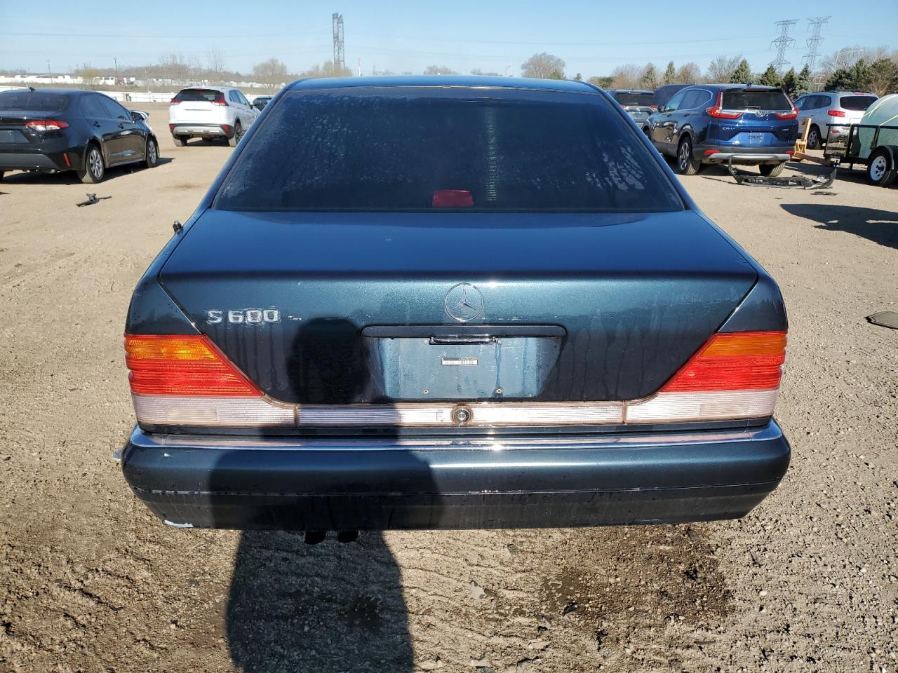 1996 Mercedes-Benz S 600 VIN: WDBGA57E4TA323720 Lot: 53119675