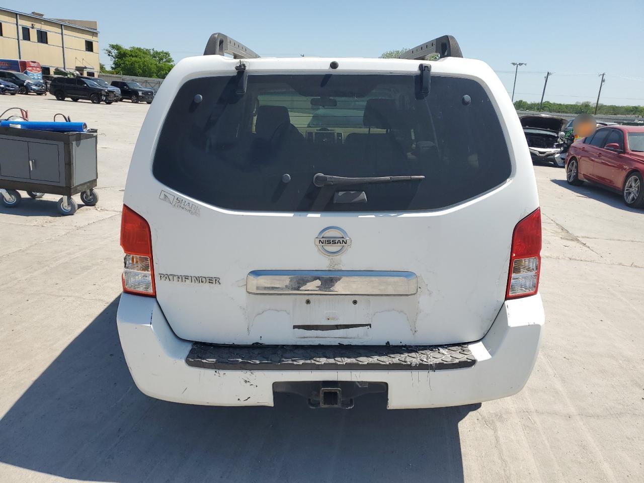 2006 Nissan Pathfinder Le VIN: 5N1AR18U96C640878 Lot: 53383395