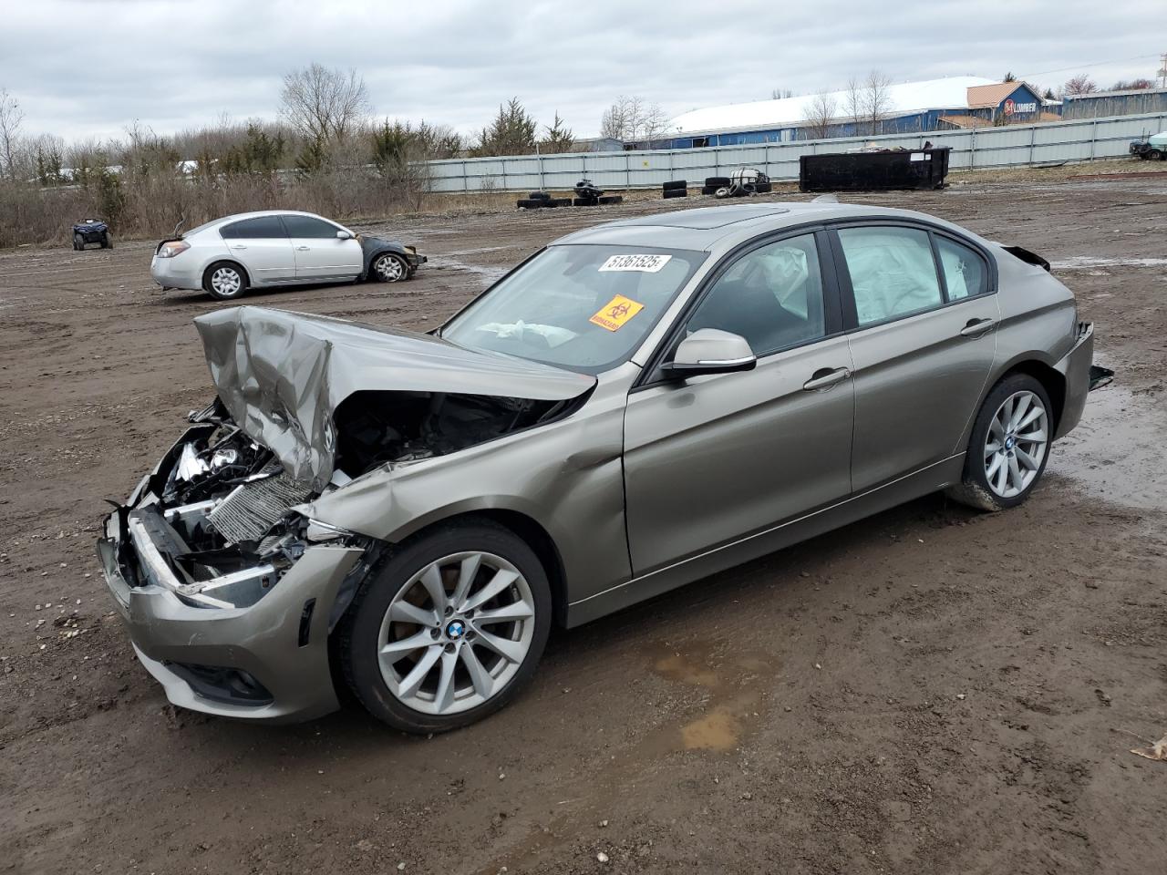 2016 Bmw 320 Xi за продажба в Columbia Station, OH - Rear End