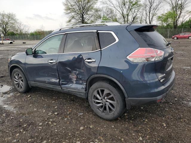  NISSAN ROGUE 2016 Granatowy