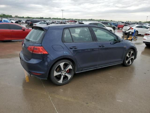  VOLKSWAGEN GTI 2016 Granatowy