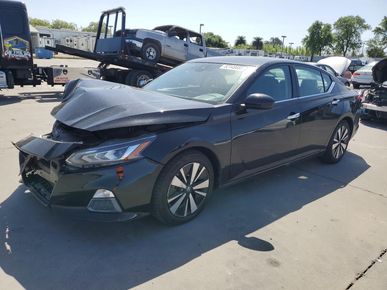 2021 Nissan Altima Sv იყიდება Sacramento-ში, CA - Front End