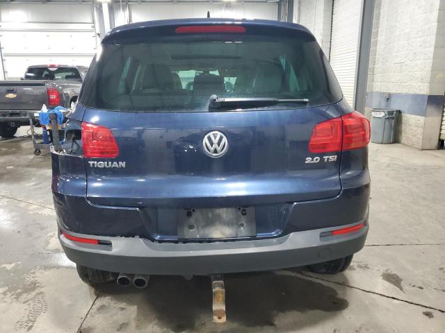  VOLKSWAGEN TIGUAN 2012 Синий