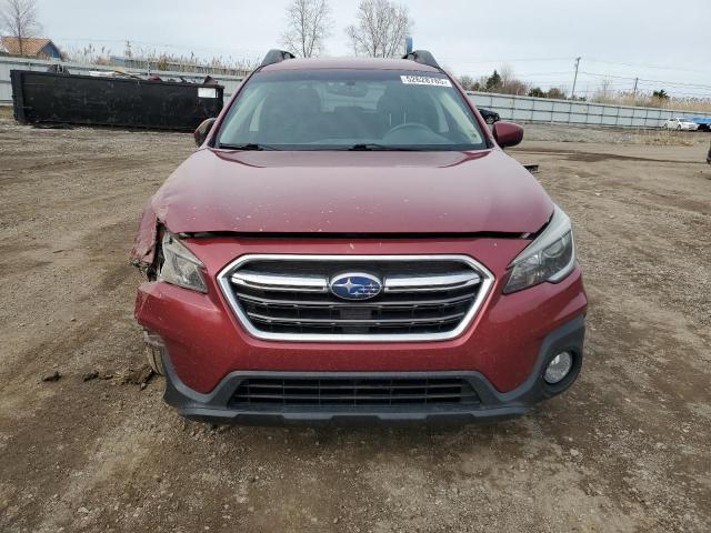  SUBARU OUTBACK 2018 Czerwony
