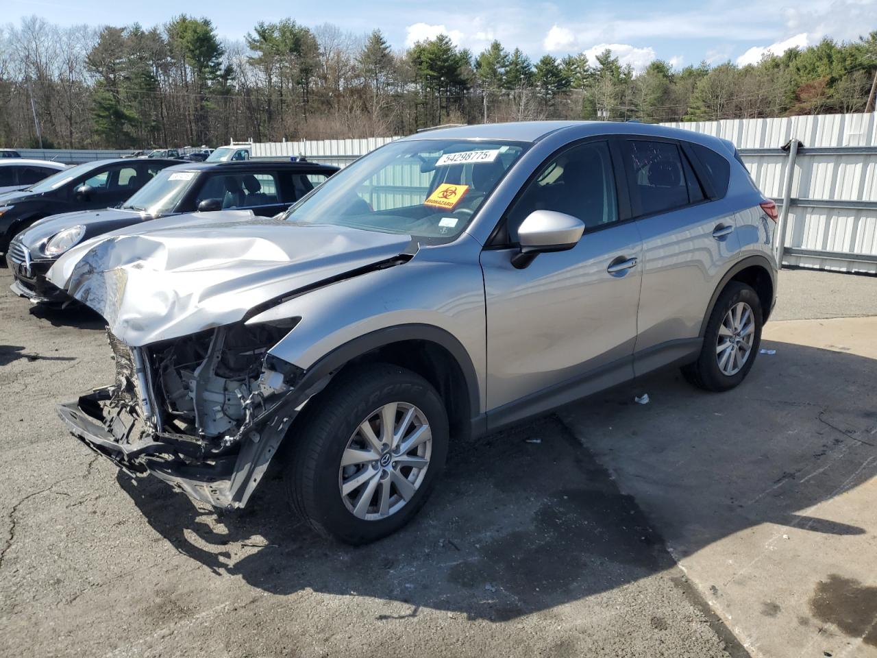 2015 Mazda Cx-5 Touring zu verkaufen in Exeter, RI - Front End