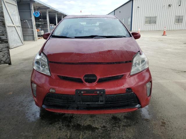  TOYOTA PRIUS 2012 Красный