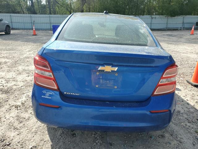  CHEVROLET SONIC 2017 Синій