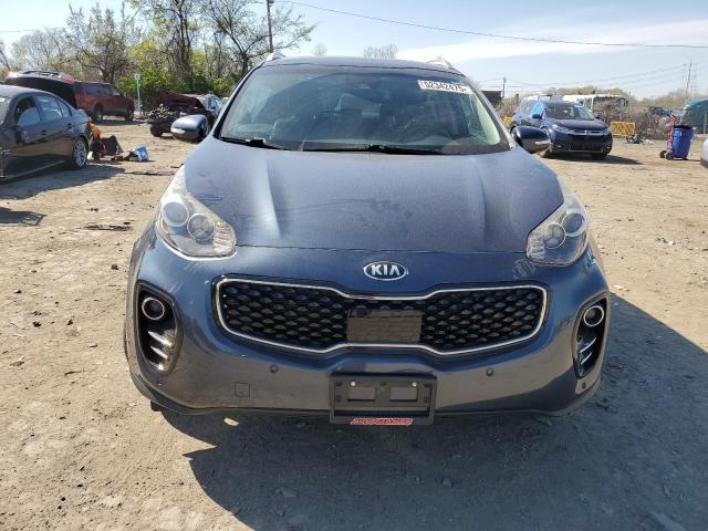  KIA SPORTAGE 2017 Синий
