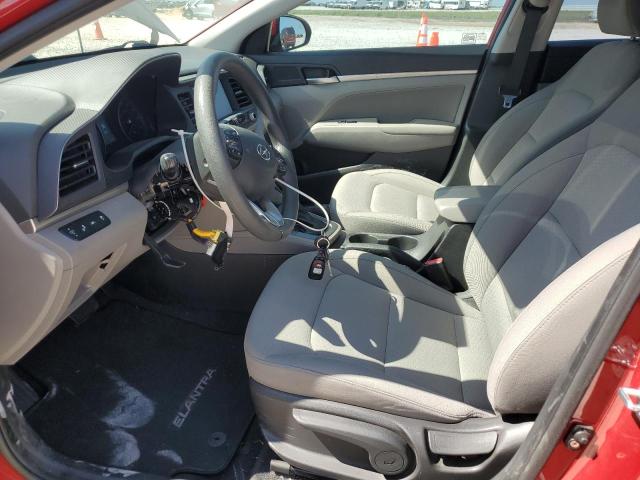 HYUNDAI ELANTRA 2019 Красный