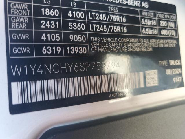 2025 MERCEDES-BENZ SPRINTER 2500