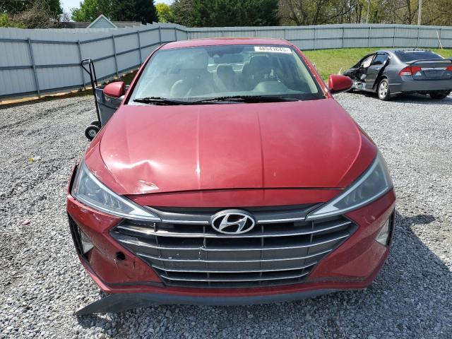  HYUNDAI ELANTRA 2020 Czerwony