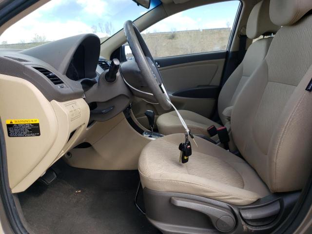  HYUNDAI ACCENT 2014 tan