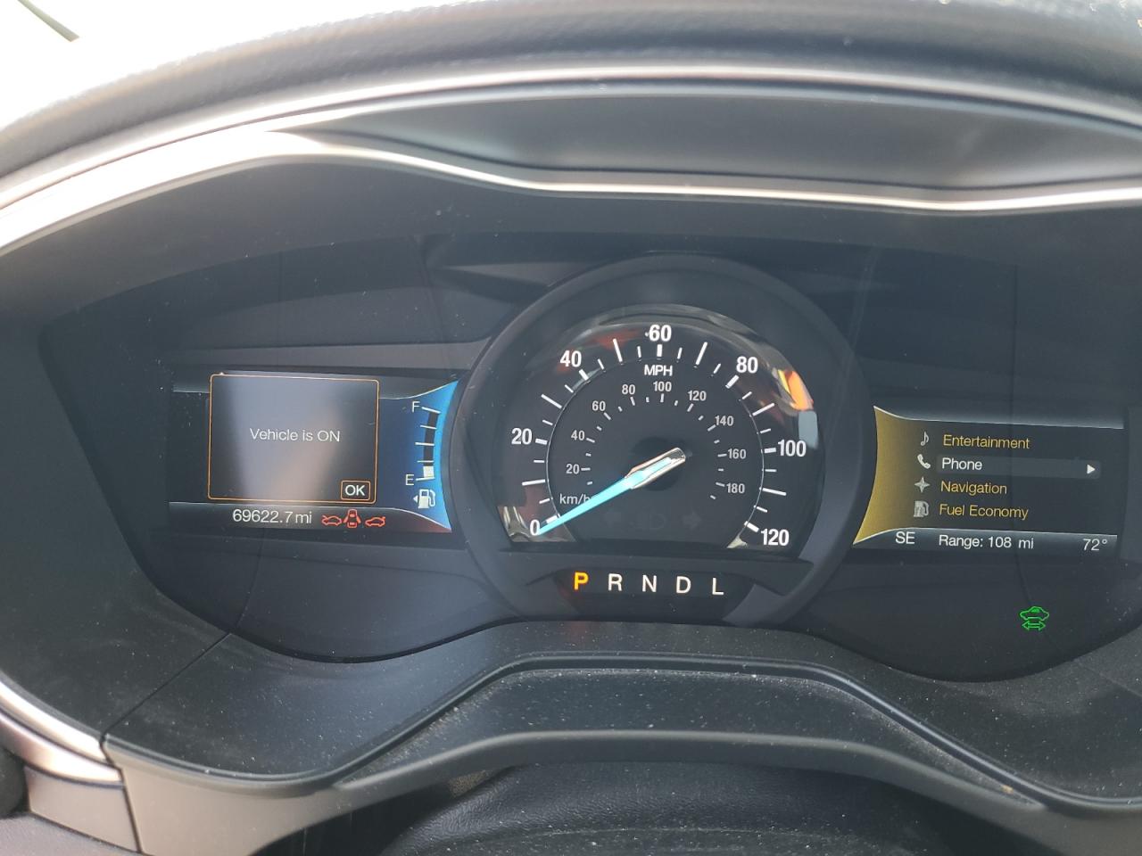 2019 Ford Fusion Se VIN: 3FA6P0LU2KR184063 Lot: 54024885