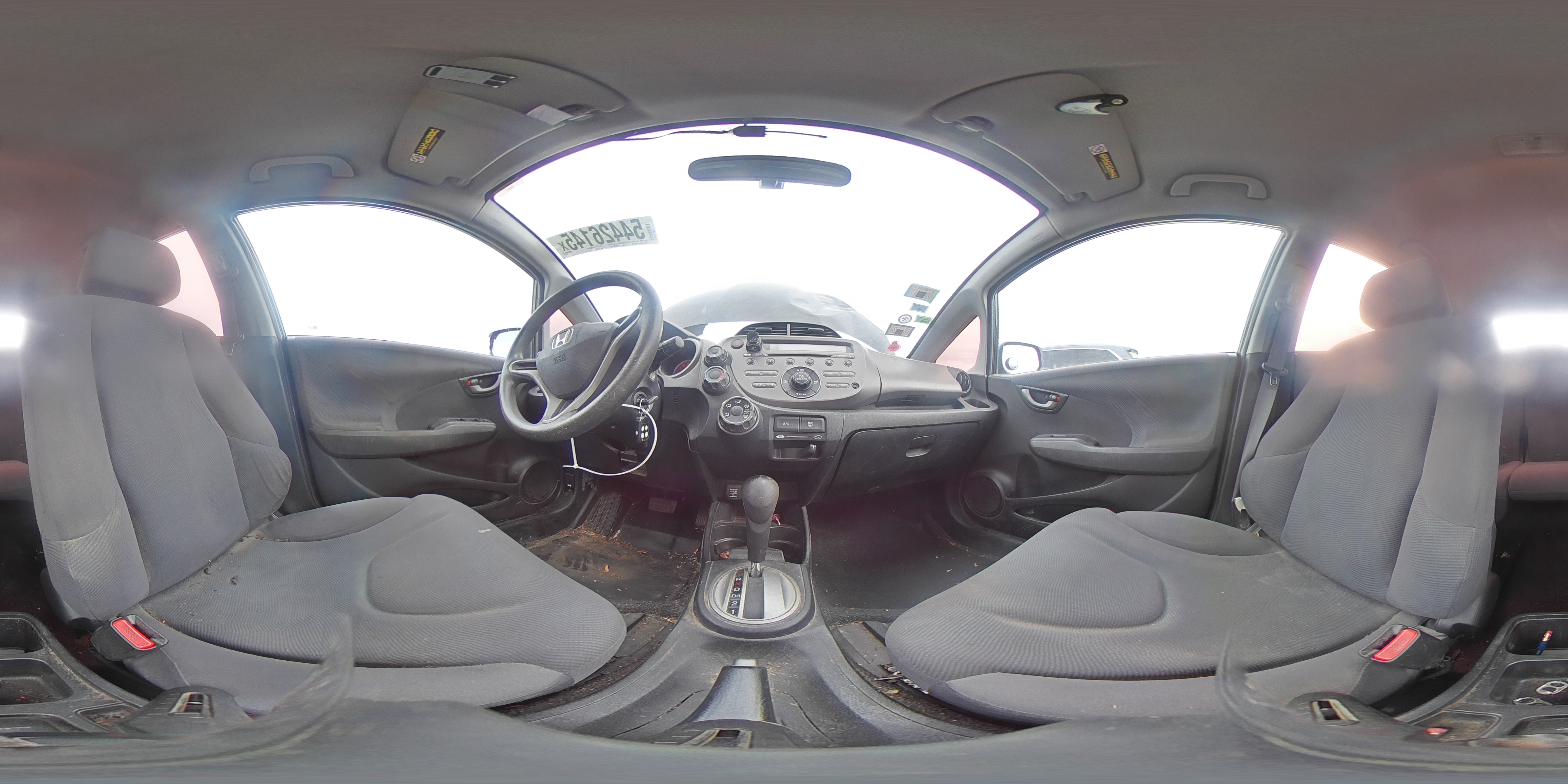 2010 Honda Fit VIN: JHMGE8H28AS011756 Lot: 54426145