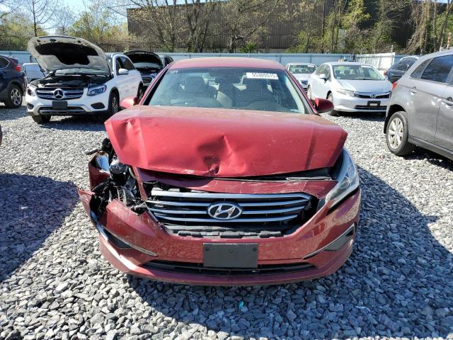  HYUNDAI SONATA 2015 Red
