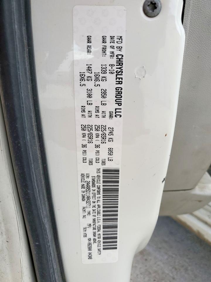 2010 Chrysler Town & Country Touring VIN: 2A4RR5D11AR432711 Lot: 55055925