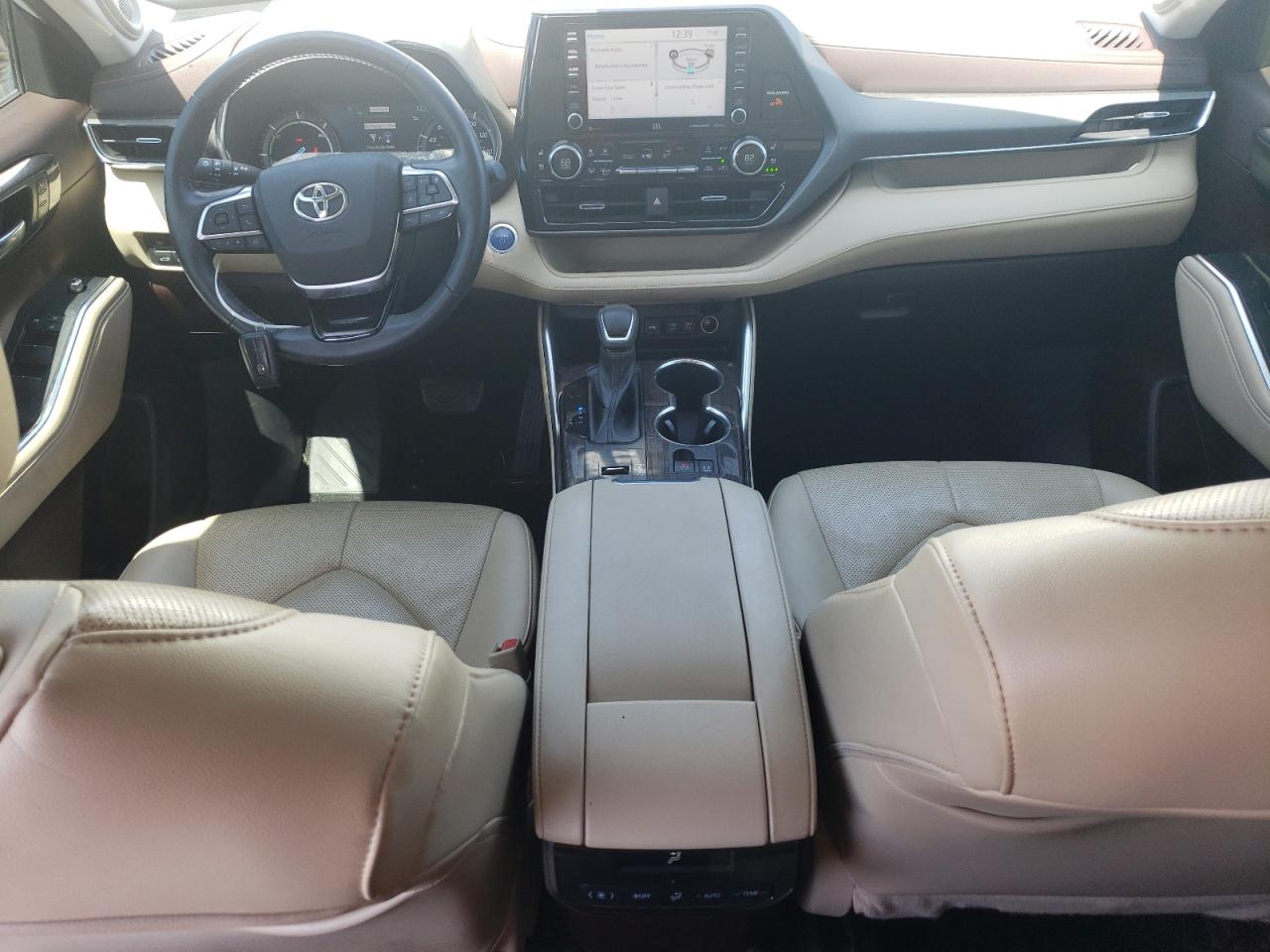 2021 Toyota Highlander Hybrid Limited VIN: 5TDXBRCH0MS530289 Lot: 52182475