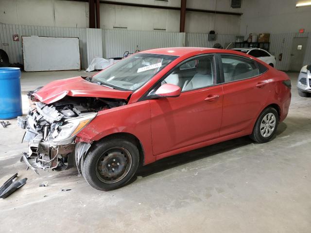  HYUNDAI ACCENT 2016 Czerwony