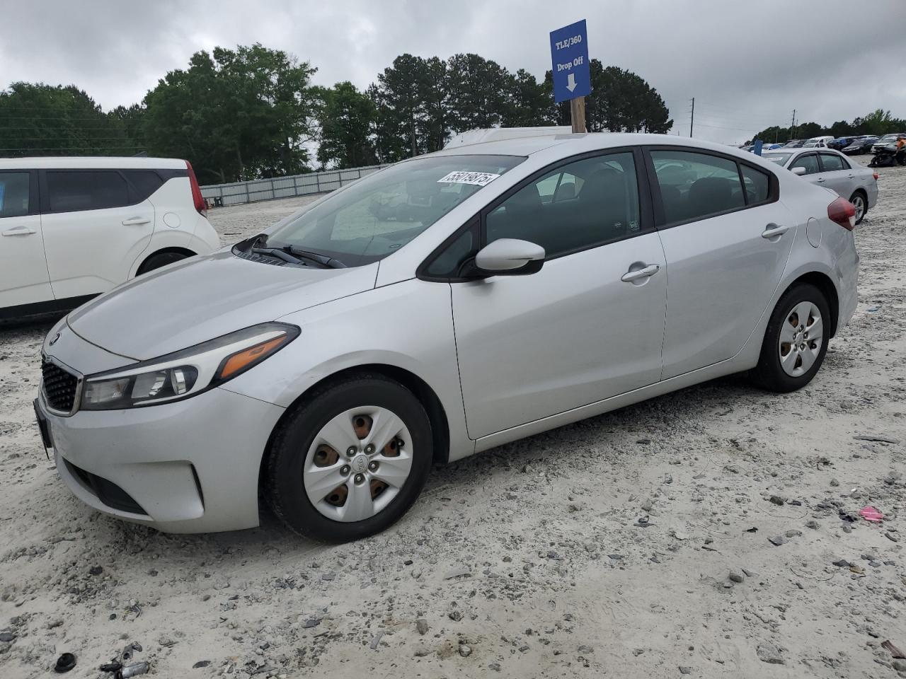 2017 Kia Forte Lx VIN: 3KPFK4A71HE016119 Lot: 55019875