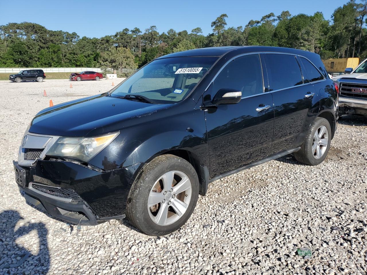 2011 Acura Mdx  للبيع في Houston، TX - Front End