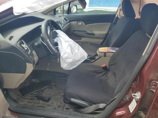  HONDA CIVIC 2013 Burgundy