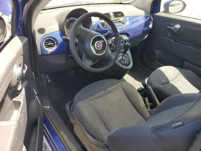  FIAT 500 2012 Blue